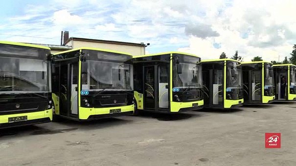 Львівське АТП-1 отримало останні сім нових автобусів «Електрон»