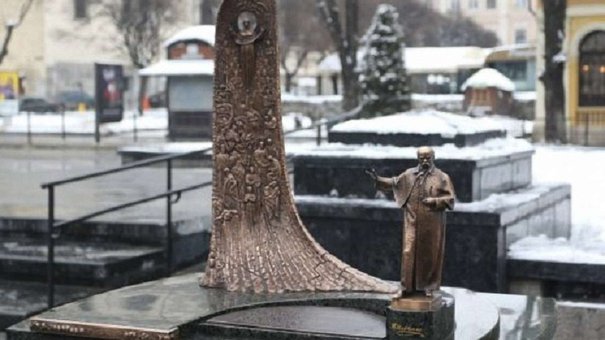 Скульптуру Шевченка з міні-макета забрали для проведення технічних робіт
