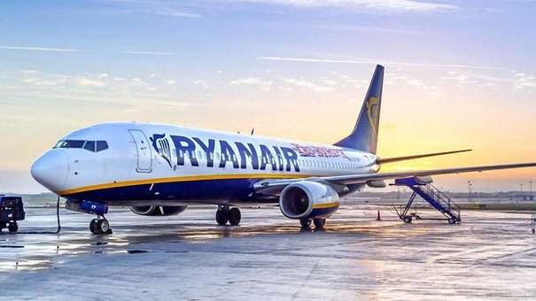 Ryanair оголосила список маршрутів зі Львова і Києва у сім країн ЄС