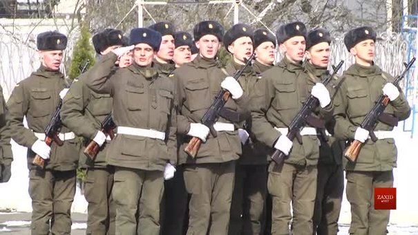 Гвардійці військової частини у Львові відзначили 4-ту річницю української Нацгвардії