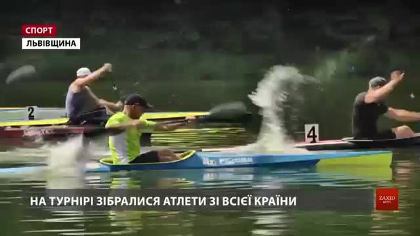 На Львівщині стартував чемпіонат України з веслування серед ветеранів