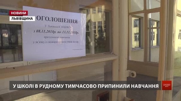 У чотирьох школах поблизу Львова призупинили навчання через спалах кору