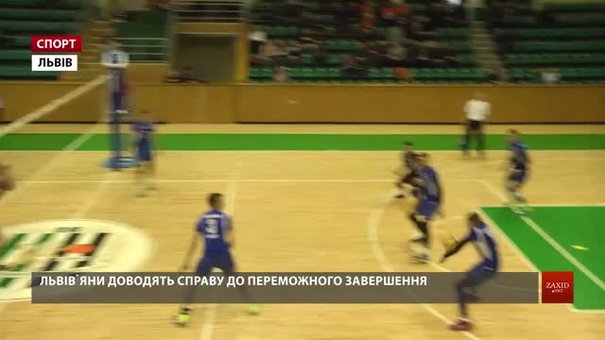 Львівські «Кажани» обіграли «Буревісник ШВСМ» та зіграють у півфіналі волейбольної Суперліги