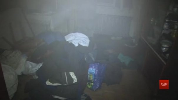 Під час пожежі у львівській квартирі врятували власника