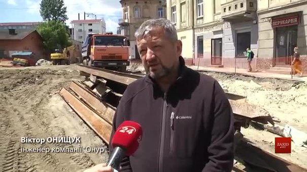 Першу відремонтовану ділянку вулиці Богдана Хмельницького відкриють у серпні