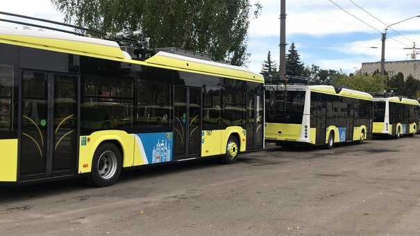 Львів отримав усі 50 нових тролейбусів «Електрон»
