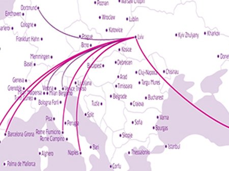 "Wizz Air Ukraine" відкриє 5 нових рейсів зі Львова