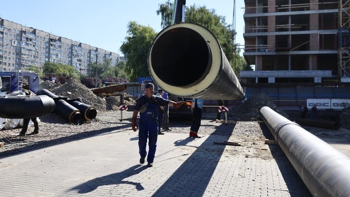 У Львові на вул. Науковій розпочали заміну аварійної магістральної тепломережі